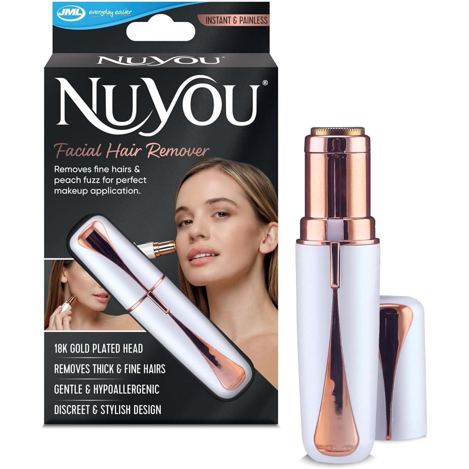 JML Nu You Rechargeable Facial Hair Trimmer - 1
