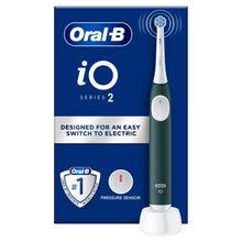 Oral-B iO2 Clean & Care Electric Toothbrush Forest Green - 9