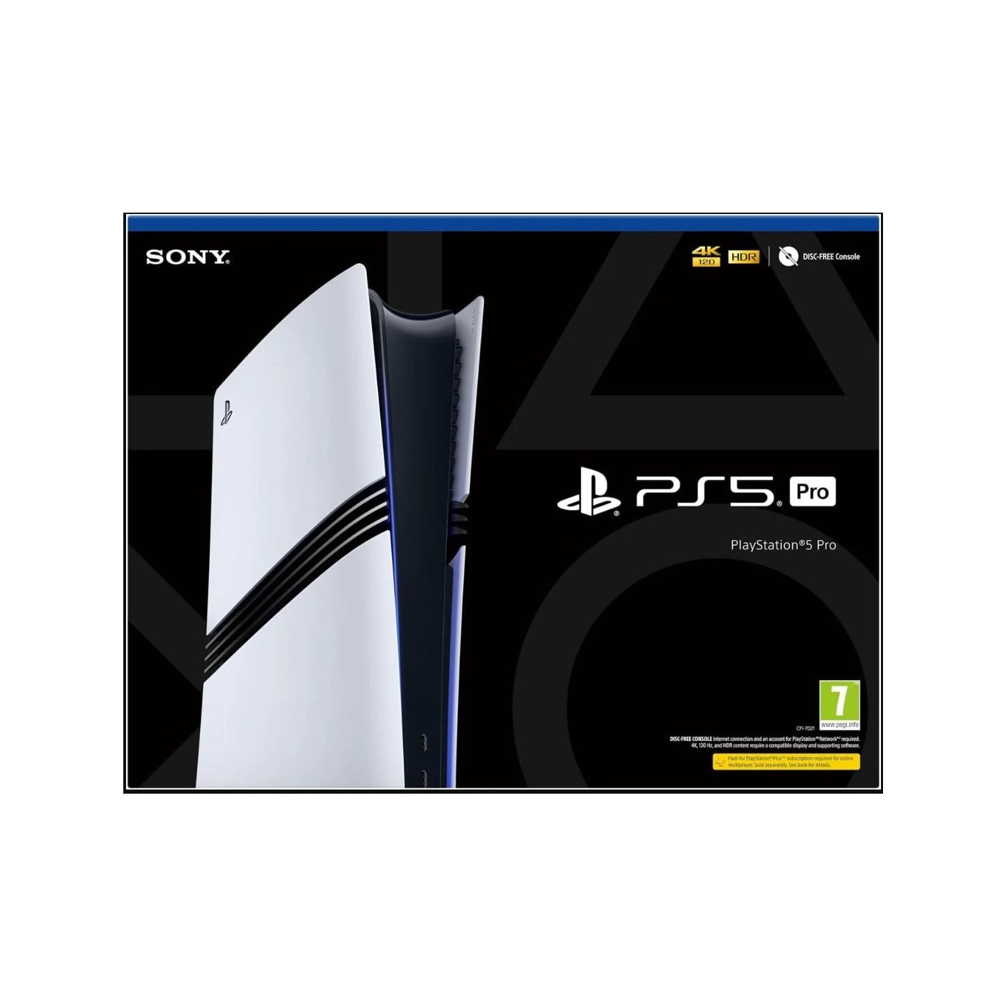 Sony PlayStation 5 Digital Edition Console (PS5) PRO 2TB - 1