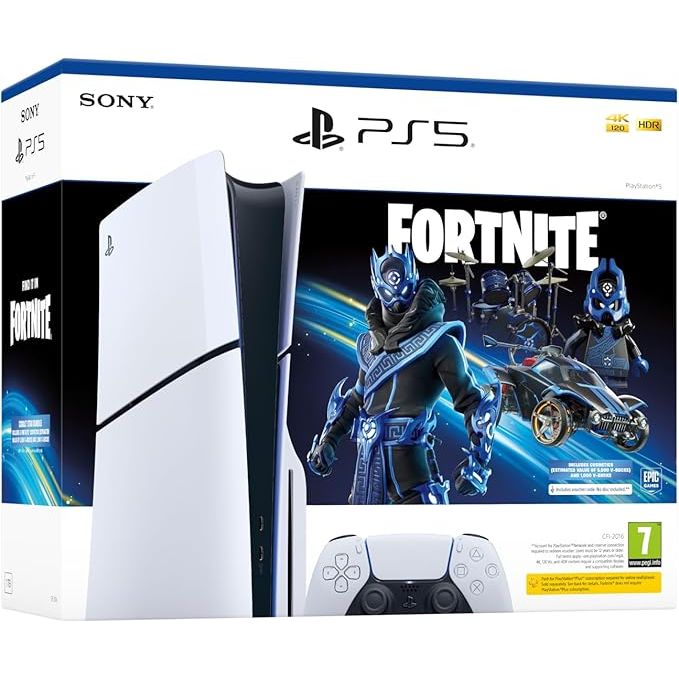 PS5 Standard Disc Edition Fortnite Bundle - 1