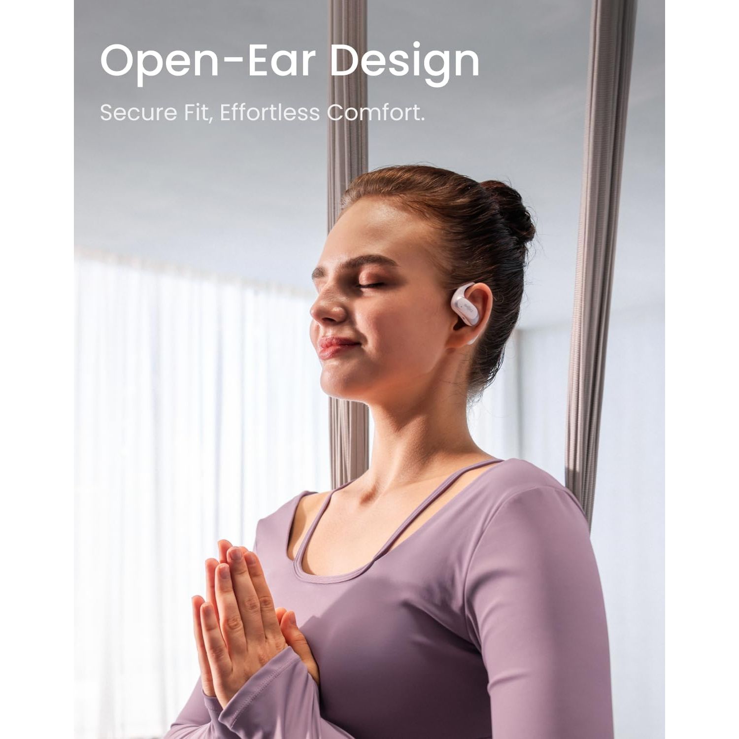 Shokz OpenFit Air Open Ear True Wireless Earbuds - White | Verizon  - 8