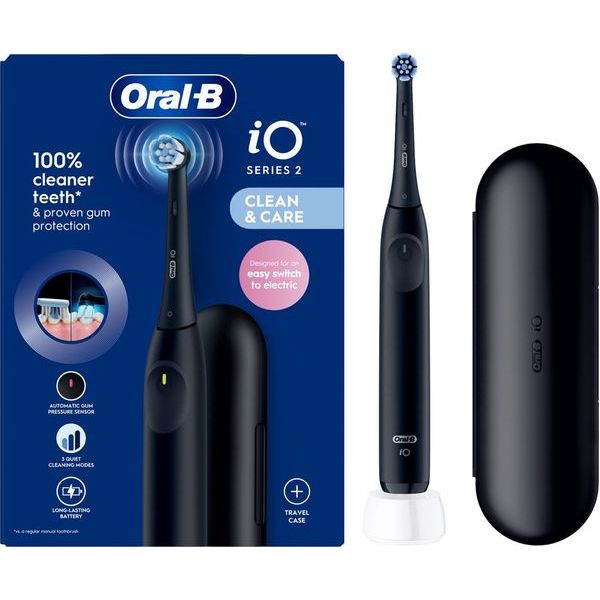 ORAL B iO 2 Electric Toothbrush - Night Black - 1
