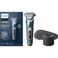 Philips Shaver 9000 Series Wet & Dry Electric Shaver with SkinIQ technology, Quick Clean Pod and Travel case -S9983/55 - 1