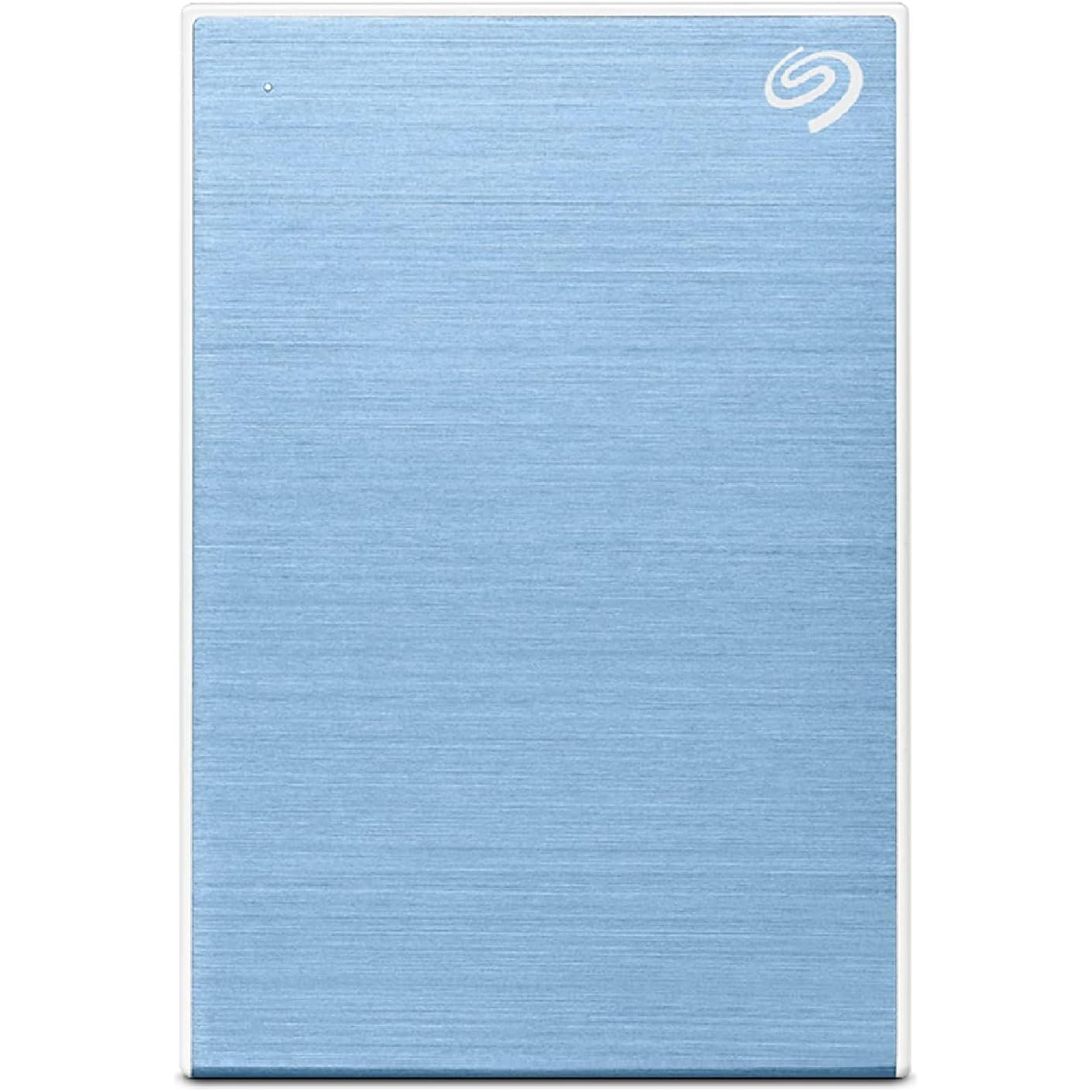 One Touch with Password Protection USB 3.0 Portable Hard Drive, 2TB Blue -  STKY2000402 - 1
