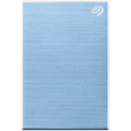 One Touch with Password Protection USB 3.0 Portable Hard Drive, 2TB Blue -  STKY2000402 - 1