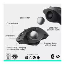 LOGITECH MX Ergo S Wireless Trackball Mouse - 5