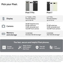Google Pixel 7 128GB Snow - Unlocked  - 4