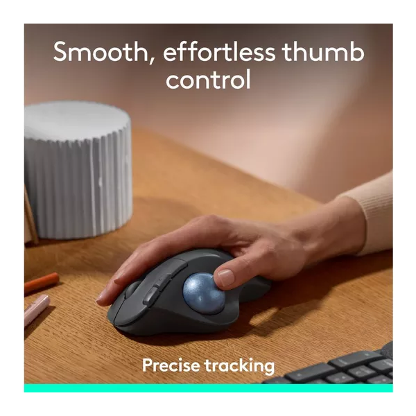 LOGITECH Ergo M575S Wireless Trackball Mouse - 2