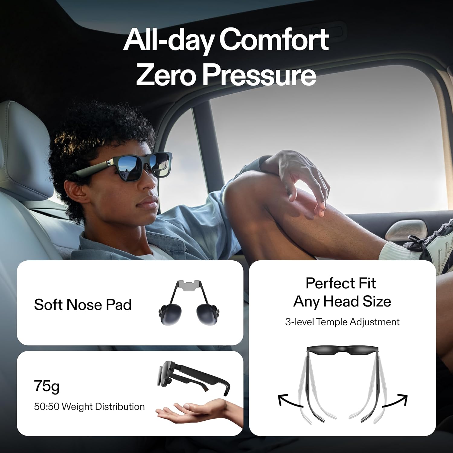 XREAL Air 2 Pro AR Smart Glasses X1003 - Grey - 4