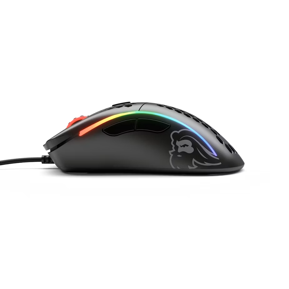 Glorious Model D USB RGB Optical Gaming Mouse – Matte Black - 3