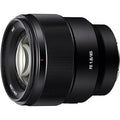 Sony SEL85F18 85mm F/1.8-22 Medium-Telephoto Fixed Prime Camera Lens - Black - 1