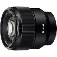 Sony SEL85F18 85mm F/1.8-22 Medium-Telephoto Fixed Prime Camera Lens - Black - 1
