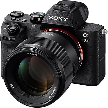 Sony SEL-85F18 85mm F1.8 Lens – Full-Frame E-Mount Portrait Lens for A ...