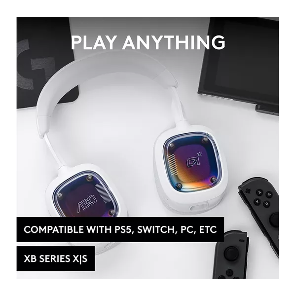ASTRO A30 Wireless Gaming Headset for PlayStation - White - 2