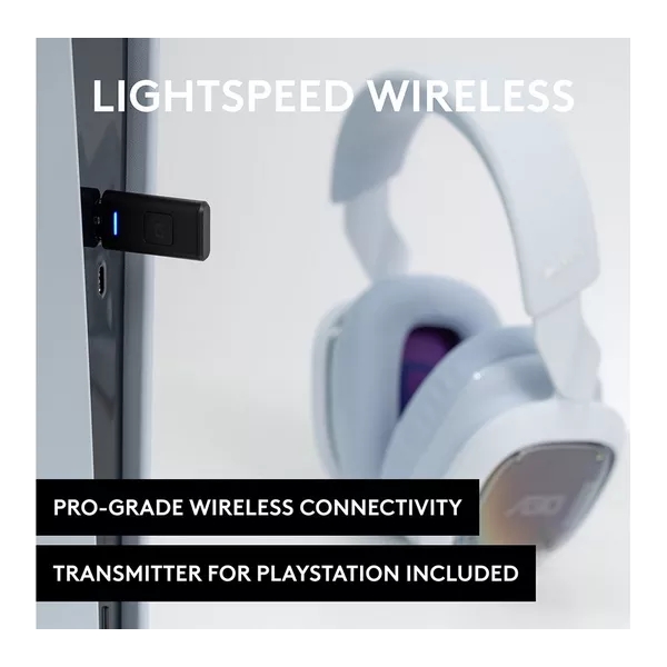 ASTRO A30 Wireless Gaming Headset for PlayStation - White - 3