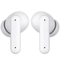 Goodmans True Wireless lED Metallic Earphones ENC Clearcalls with 4 Mics - White - 1