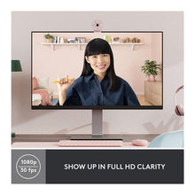 LOGITECH Brio 300 Full HD Webcam - Rose - 2