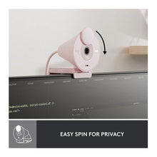 LOGITECH Brio 300 Full HD Webcam - Rose - 5