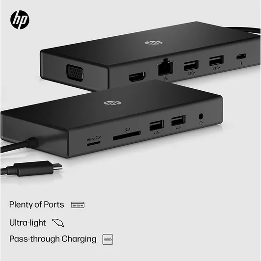 HP Travel 11-port USB Type-C Connection Hub - 2