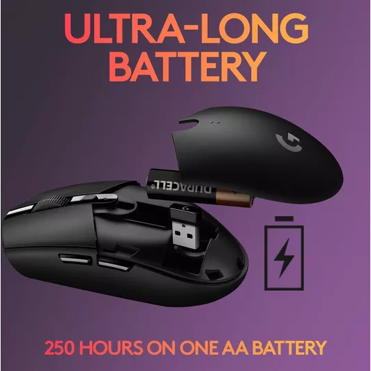 LOGITECH G305 Lightspeed Wireless Optical Gaming Mouse - 4