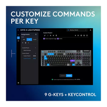 LOGITECH G915 X Lightspeed Wireless Mechanical Gaming Keyboard - Tactile Black - 3