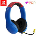 PDP Gaming AIRLITE Stereo Headset with Mic for Nintendo Switch - PC, iPad, Mac, Laptop Compatible - MARIO - 1
