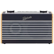 ROBERTS Rambler Uno Portable DAB+/FM Retro Bluetooth Radio – Navy Blue - 1
