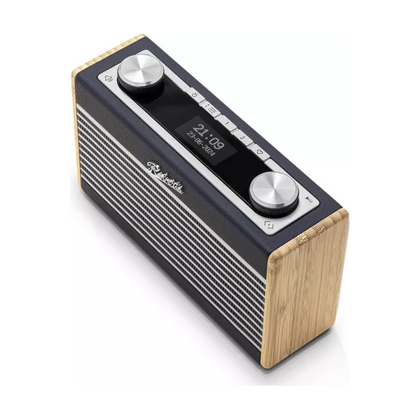 ROBERTS Rambler Uno Portable DAB+/FM Retro Bluetooth Radio – Navy Blue - 2