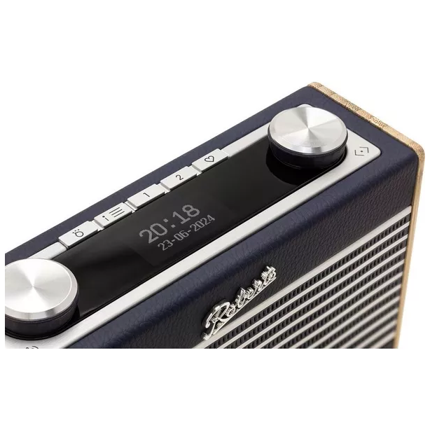 ROBERTS Rambler Uno Portable DAB+/FM Retro Bluetooth Radio – Navy Blue - 6