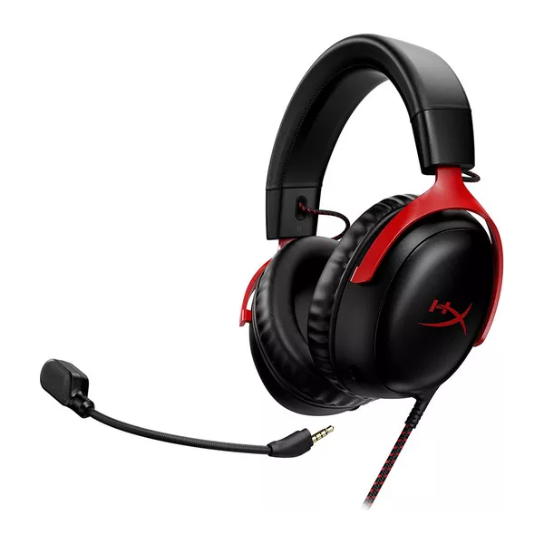 HYPERX Cloud III Wired Gaming Headset Black & Red - 1