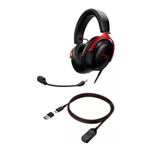 HYPERX Cloud III Wired Gaming Headset Black & Red - 8