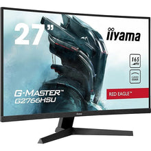 iiyama G-Master Curved 1500R 27 Inch VA LCD, 2 x HDMI, 1 x DisplayPort, USB x 2, 2 x 2W Speaker G2766HSU-B1 - 5