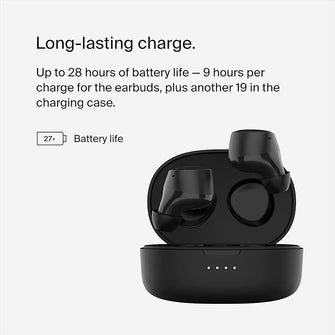 Belkin SoundForm Bolt True Wireless Earbuds – 28H Battery, IPX4, Bluetooth Mic - Black - 2