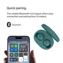 Belkin SoundForm Bolt Wireless Earbuds – 28H Battery, IPX4 Water Resistance, Bluetooth Mic - Teal - 5