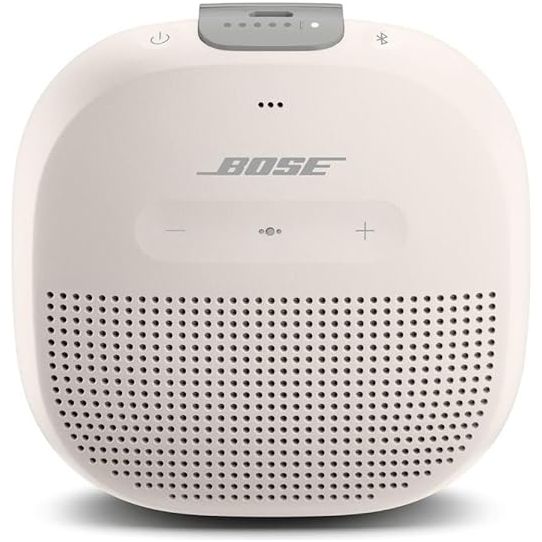 Bose SoundLink Micro Bluetooth Speaker: Small Portable Waterproof Speaker with Microphone - White - 1