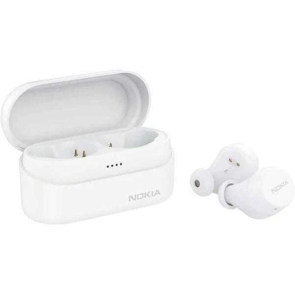 Nokia BH-405 Power Earbuds Lite – True Wireless, 35H Playtime, IPX7 Waterproof, Bluetooth, Wireless Charging Case - Snow White - 4