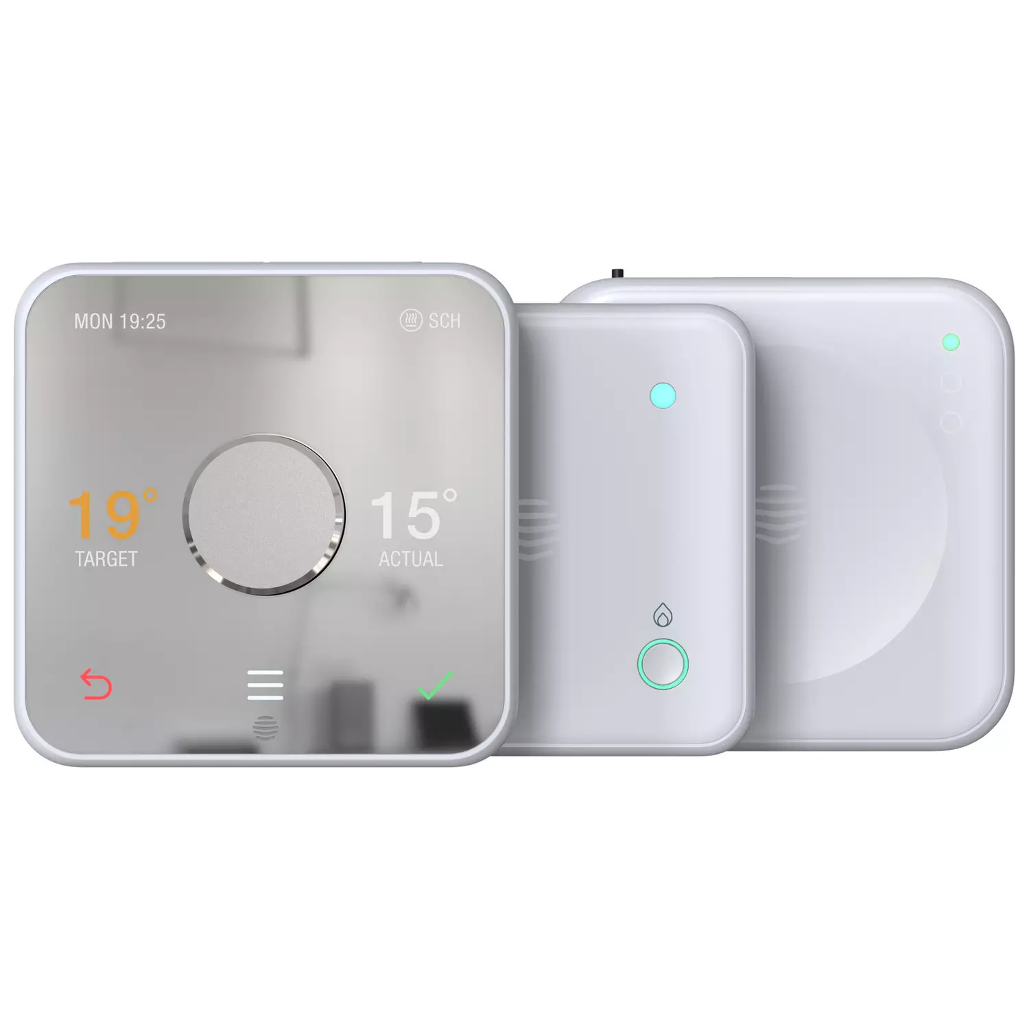 Hive Smart Thermostat With Hub For Combi Boiler - 1