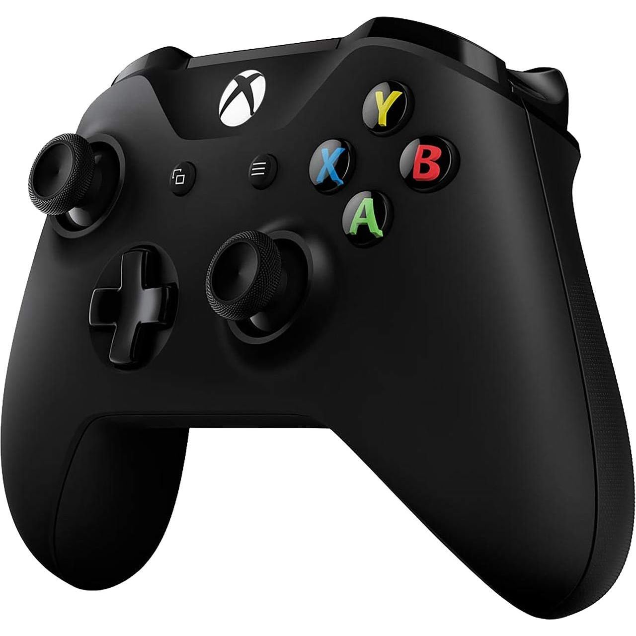 Xbox - Microsoft Wireless Official Xbox Black Controller, Compatible with Stereo System  - 4