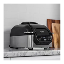 NINJA Foodi AG301UK 5-in-1 Health Grill & Air Fryer - Black & Brushed Steel - 6