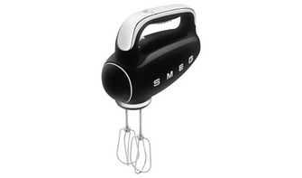 Smeg HMF01BLUK 50's Style Retro Electric Hand Mixer - Black - 2