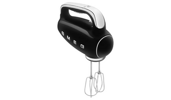 Smeg HMF01BLUK 50's Style Retro Electric Hand Mixer - Black - 4