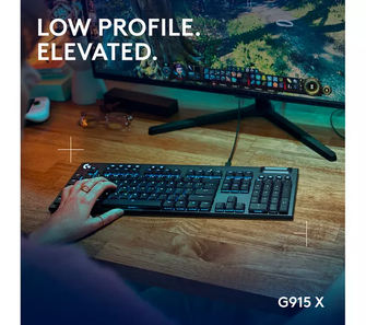 LOGITECH G915 X Mechanical Gaming Keyboard - Tactile Black - 2