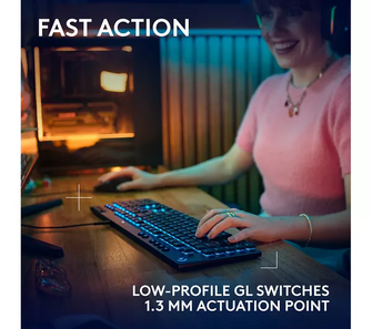 LOGITECH G915 X Mechanical Gaming Keyboard - Tactile Black - 3