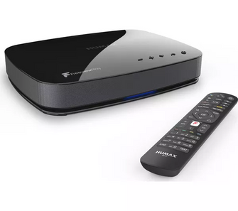 HUMAX Aura Android TV Freeview Play Smart 4K Ultra HD Digital TV Recorder - 1 TB - 4