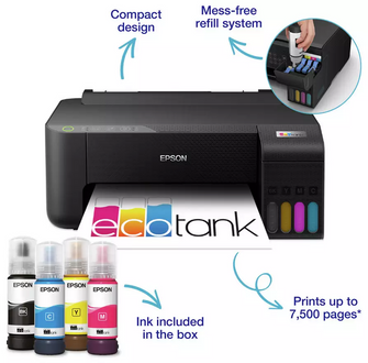 Epson EcoTank ET-1810 Wireless Inkjet Printer - 4