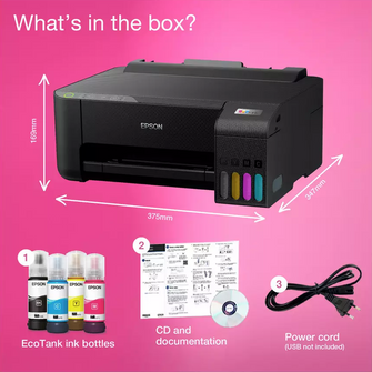 Epson EcoTank ET-1810 Wireless Inkjet Printer - 7