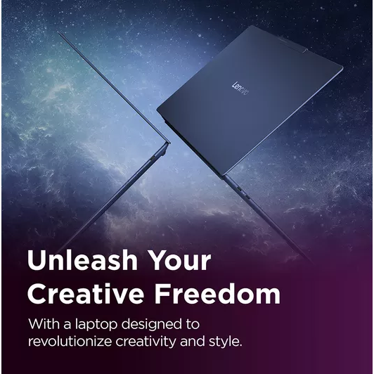 LENOVO Yoga Slim 7X 14" Laptop, Copilot+ PC - Snapdragon X Elite, 1 TB SSD, Cosmic Blue - 2