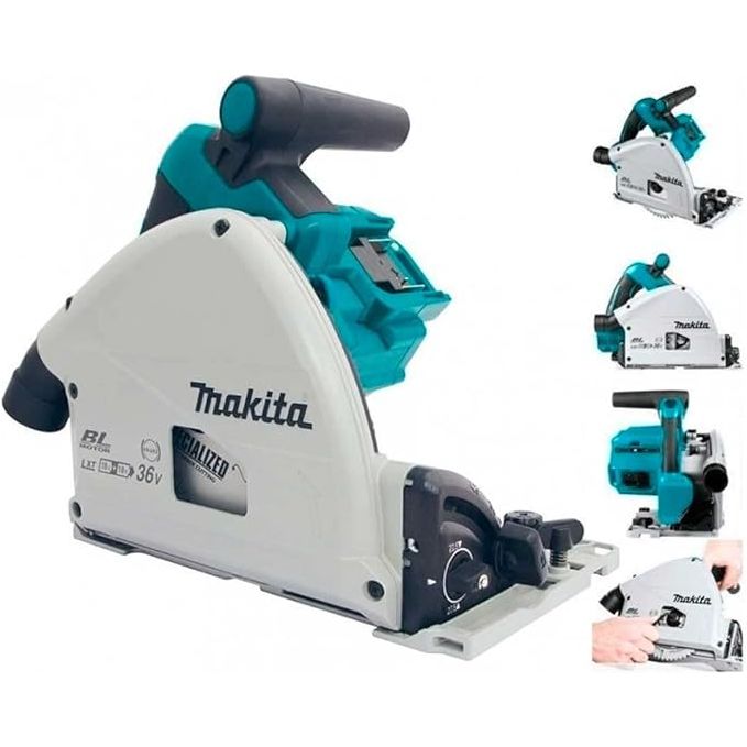 Makita DSP600Z 36V LXT 165mm Plunge Saw – Body Only - 2