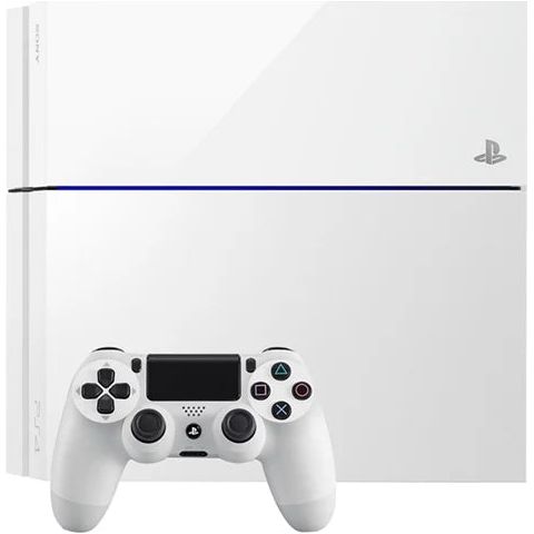 Playstation 4 Console 500GB - White  - 1