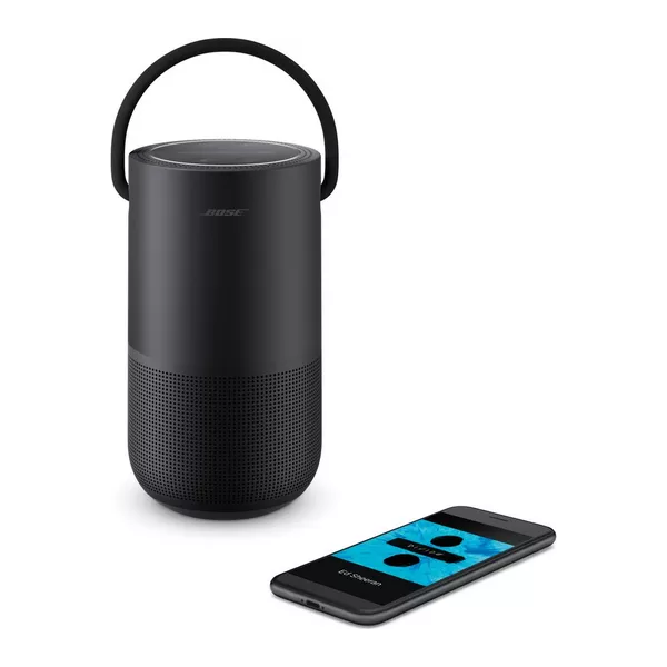 BOSE Portable Wireless Multi-room Home Speaker with Google Assistant & Amazon Alexa - Black - 2